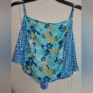 Womens Cropped Tank Top